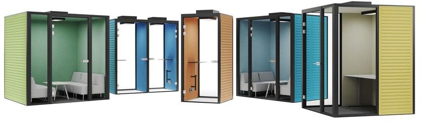 FURNIKO Мультимедийная акустическая офисная будка Silent cube sun-id-1448342 - Вид №2