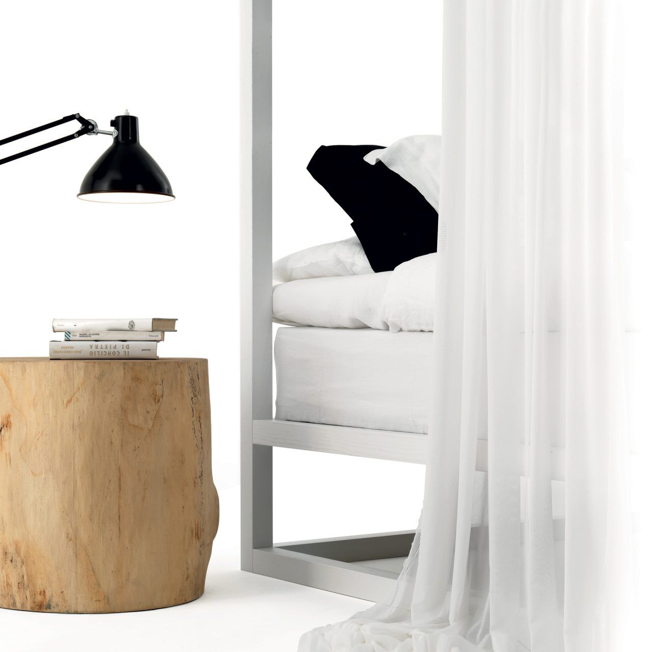 Журнальный столик / торшер из массива дерева Mogg PIANTAMA ARCH-00081990 - Вид №3