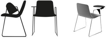 Capdell Стул для конференций из ткани с клапаном Ics sun-id-1448699 - Вид №2