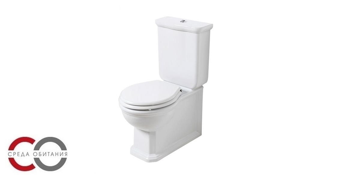 IMP130301IMP71PF201 Компакт унитаз с бачком Белый Olympia Ceramica IMPERO STYLE Италия - Вид №1