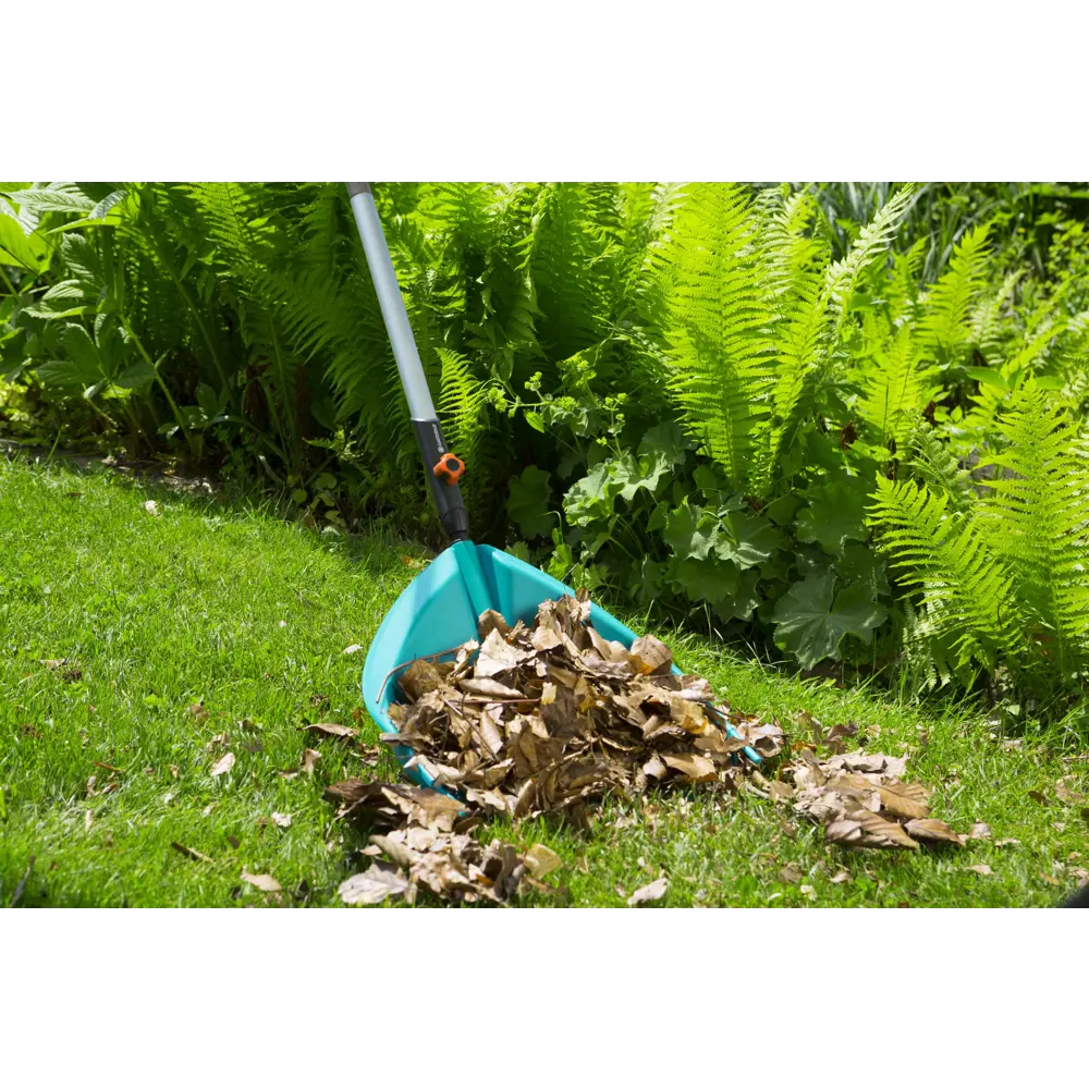 Грабли прямые Gardena комбисистема 18 зубьев 130 см пластик с черенком STLM-2182236 - Вид №2