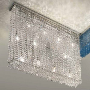 Masiero CUBO PL/LONG/Q/CUT CRYSTAL люстра потолочная