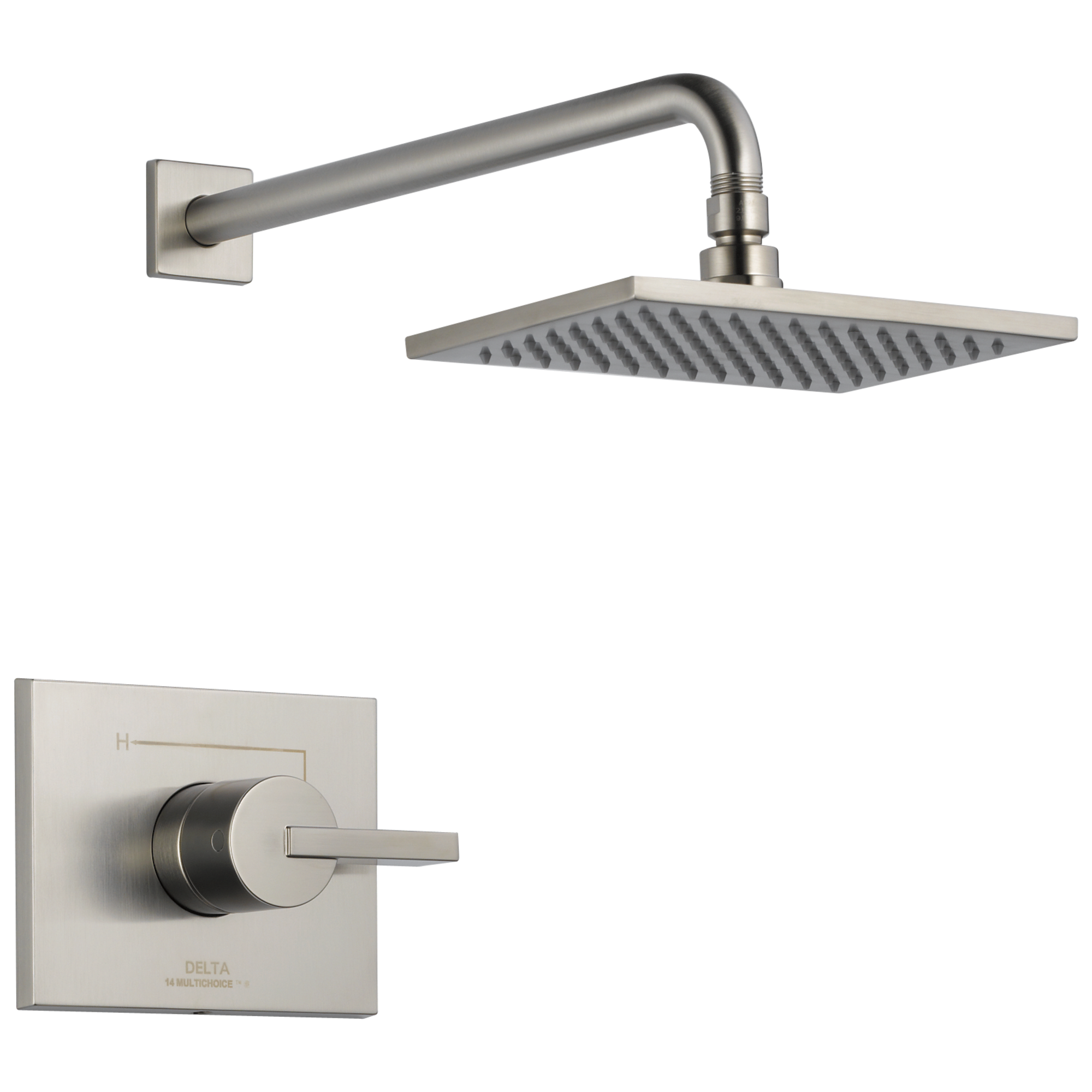 T14253-SS-WE Облицовка для душа Monitor® серии 14 Delta Faucet Vero Нержавеющая сталь