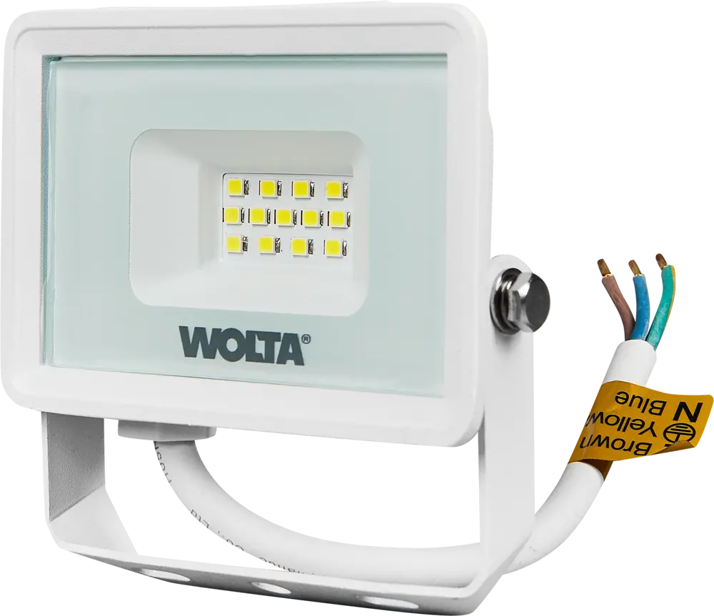 Светодиодный прожектор Wolta WFL-10W для уличного освещения 89338412