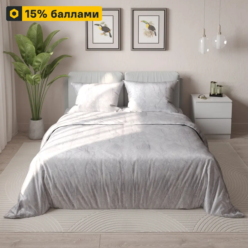 Шуйские ситцы Дом снов Амаранта - комплект постельного белья евро 89338198