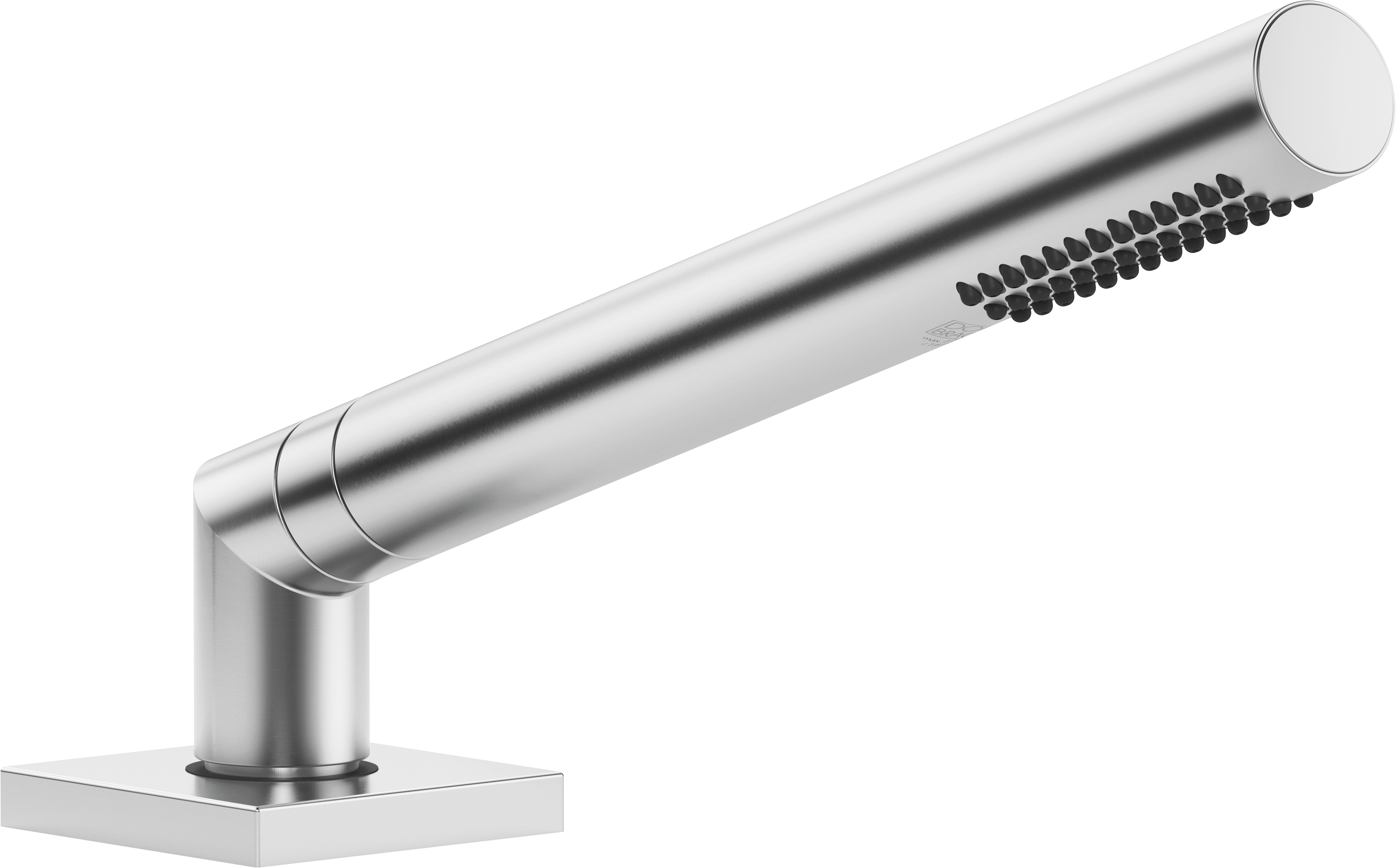 Ручной душевой набор для установки на край ванны или на край плитки - Матовый хром 27702980-93