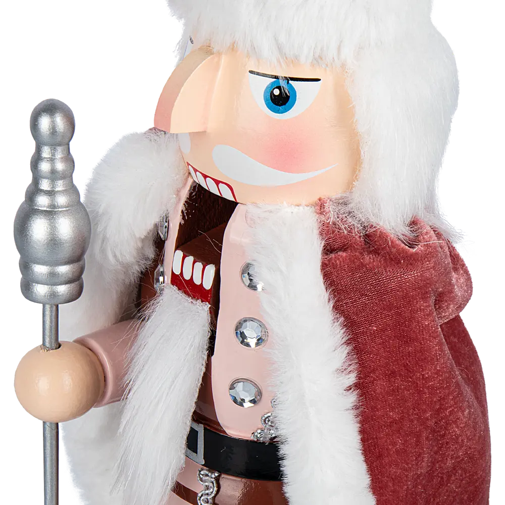 89368997 Декоративная фигура Щелкунчик деревянный 37x10 см STLM-1523461 Santreyd Christmas - Вид №5