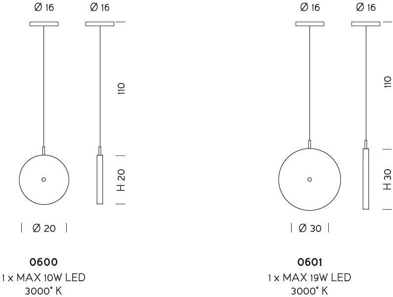 Sylcom Подвесной светильник из стекла Lulù 0600, 0601 LULU - Вид №3