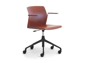 5 спиц рециркулированный пластиковый операционный стул офиса