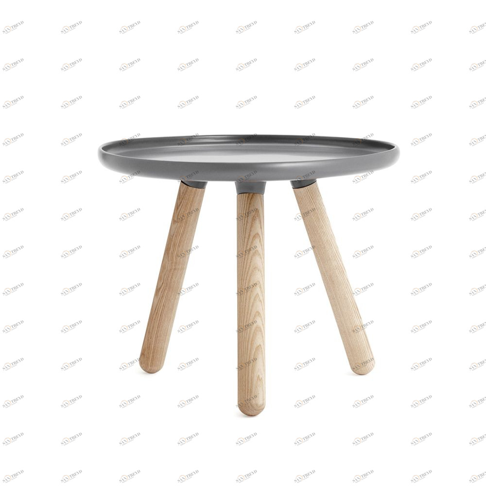Стол Tablo маленький 42 x D50 cm, серый Normann Copenhagen 602140