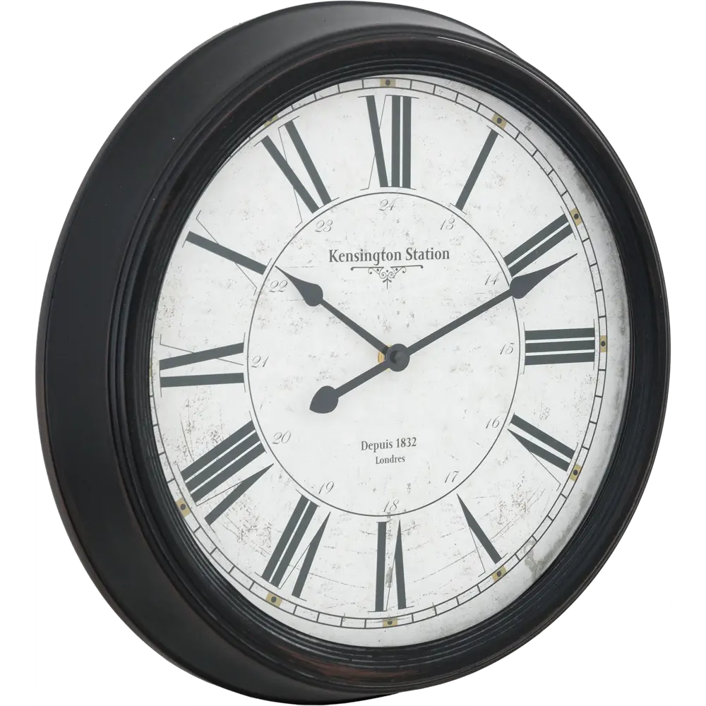 Часы настенные  Atmosphera цвет чёрный D38 см металл Romance STLM-2106742 - Вид №2