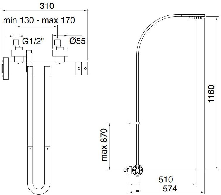 Rubinetterie Treemme Philo  7054  - Вид №1