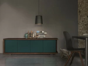 Dall'Agnese Буфет из лакированного дуба с распашными дверцами Frame