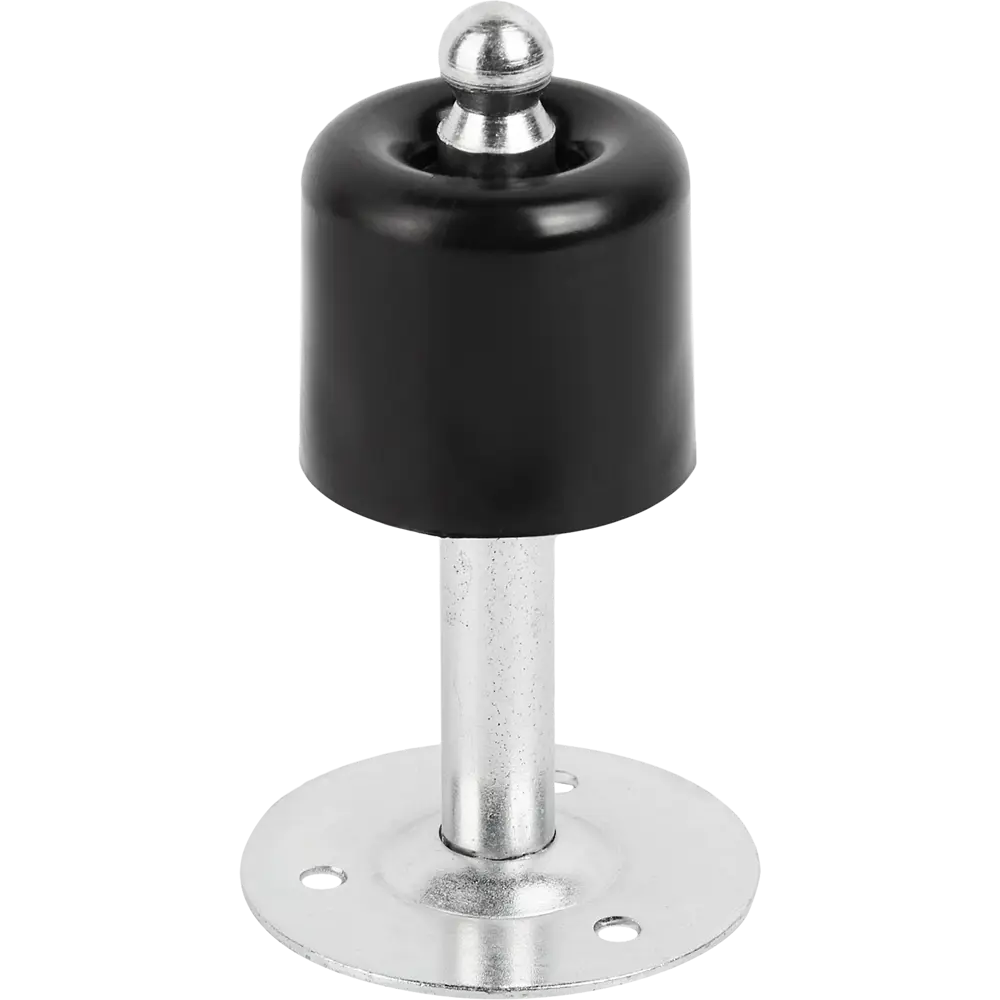 ЛЕВША Напольный дверной ограничитель с резиновым амортизатором 85470441 STLM-0062884