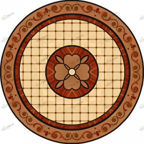 Розетка Ханский огонь Русская классика 39502