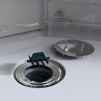 Душевая кабина 90x90 Ido Showerama 10-5 Comfort 558.210.302  (М/П/М) Santreyd  - Вид №9