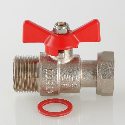 VT.260.N.0606 Кран шаровой с накидной гайкой и наружной резьбой Valtec 1"  - Вид №8