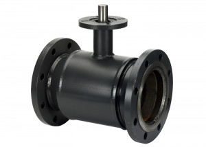 Danfoss JiP Premium FF фланцевый (фланцы на PN = 25 бар) с фланцем под ручной редукторный привод или электропривод JIP Premium FF Кран шар Ду150 Ру25 б/пр 065N0352G