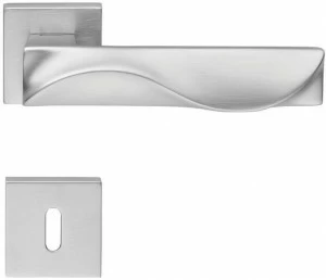 LINEA CALI' Дизайнерская латунная ручка с накладкой Duna