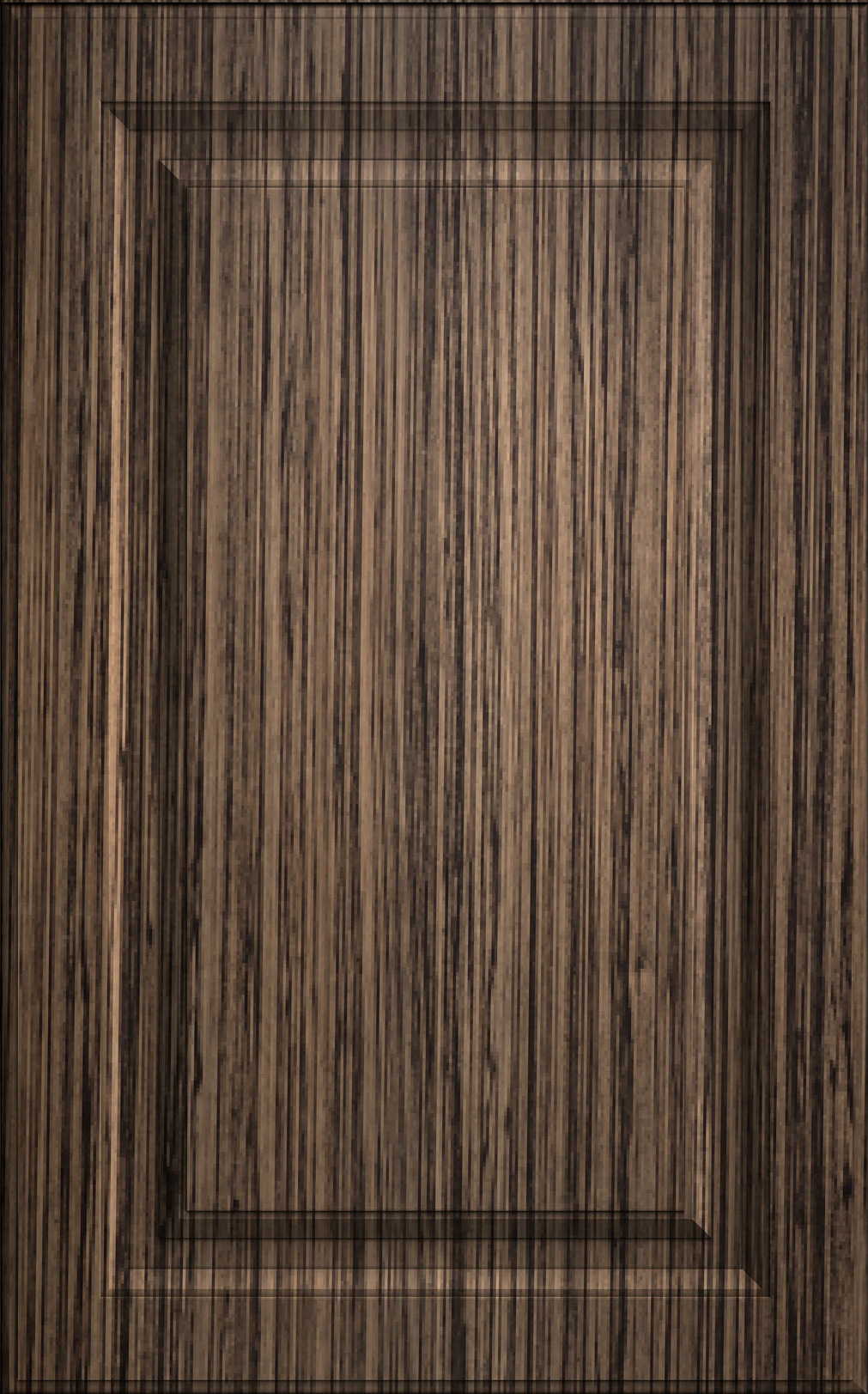 Фасады для кухни Классика Фрезеровка «Прямоугольник 90+» Зебрано темное №119 SIDAK SIST1409-206