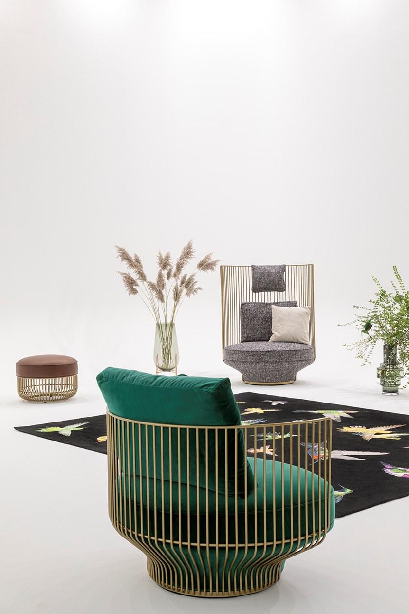 Wittmann Кресло из ткани Paradise bird sun-id-1350321 - Вид №3