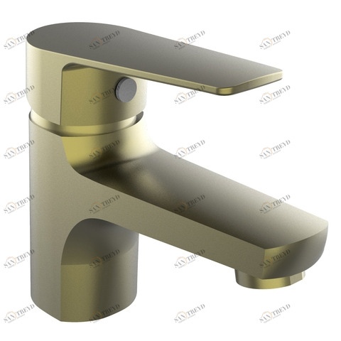 Orange Loop M26-021AB однозахватный смеситель для раковины без донного клапана. Цвет: античная бронза Хром sun-id-1517302