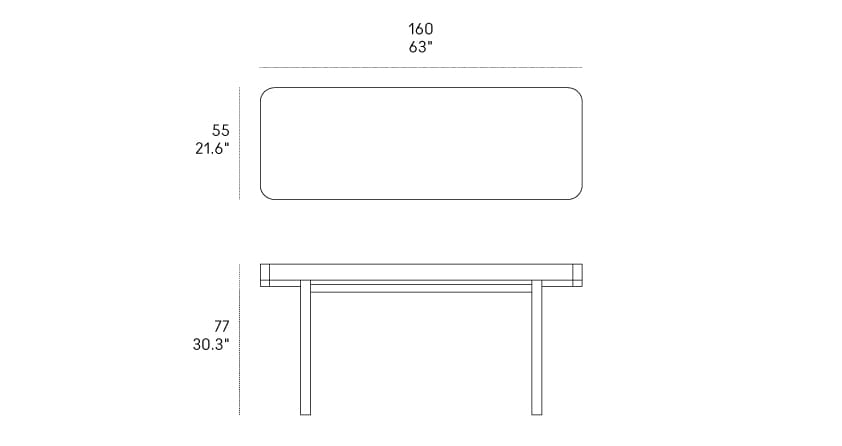 Прямоугольная консоль с ящиками Casamania & Horm Imperio ARCH-00033474 - Вид №4