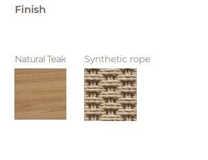 Стул для сада из тикового дерева POINT Paralel ARCH-00045370 - Вид №5