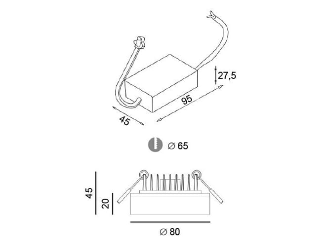 Алюминиевый светодиодный светильник Terzo Light HELIOS 6W ARCH-00048421 - Вид №4