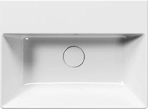 9447111 Подвесная раковина настенная овальная GSI ceramica  белая