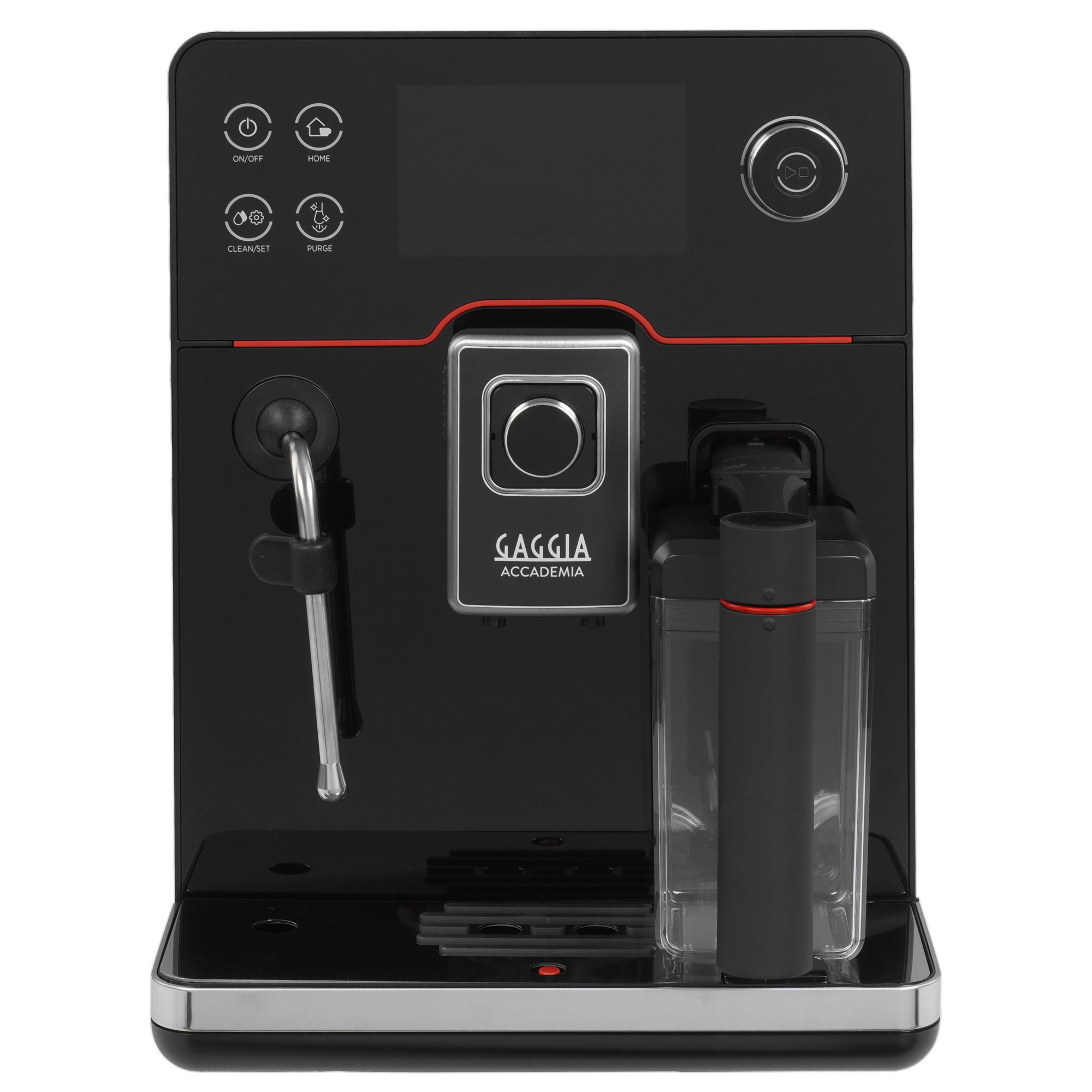 9081530 Кофемашина автоматическая GAGGIA RI9781/01 - NEW ACCADEMIA GLASS черный STDN-0071519 - Вид №1