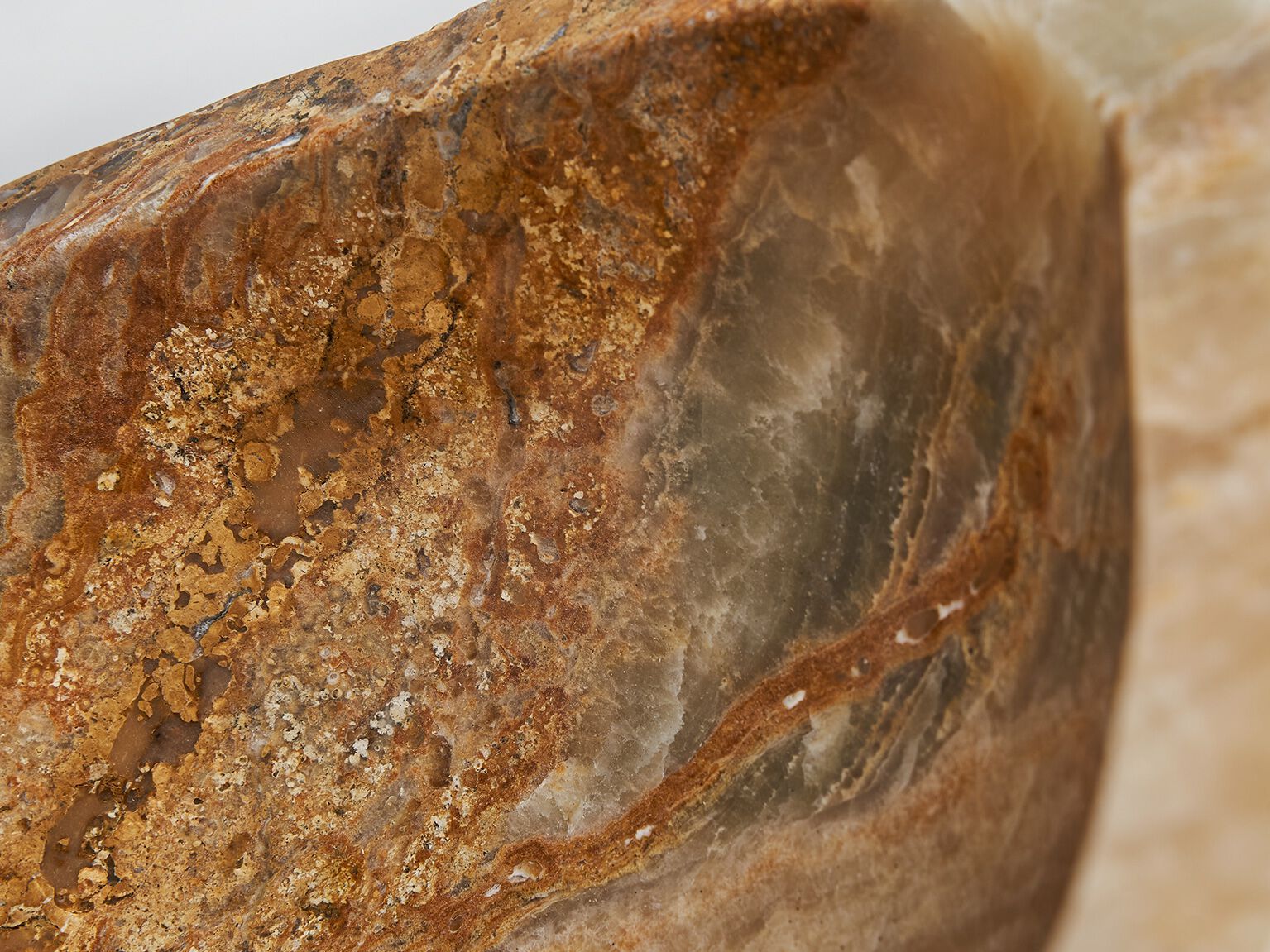 Умывальник с одной столешницей из оникса Vical Home FIONA ARCH-00046610 - Вид №3