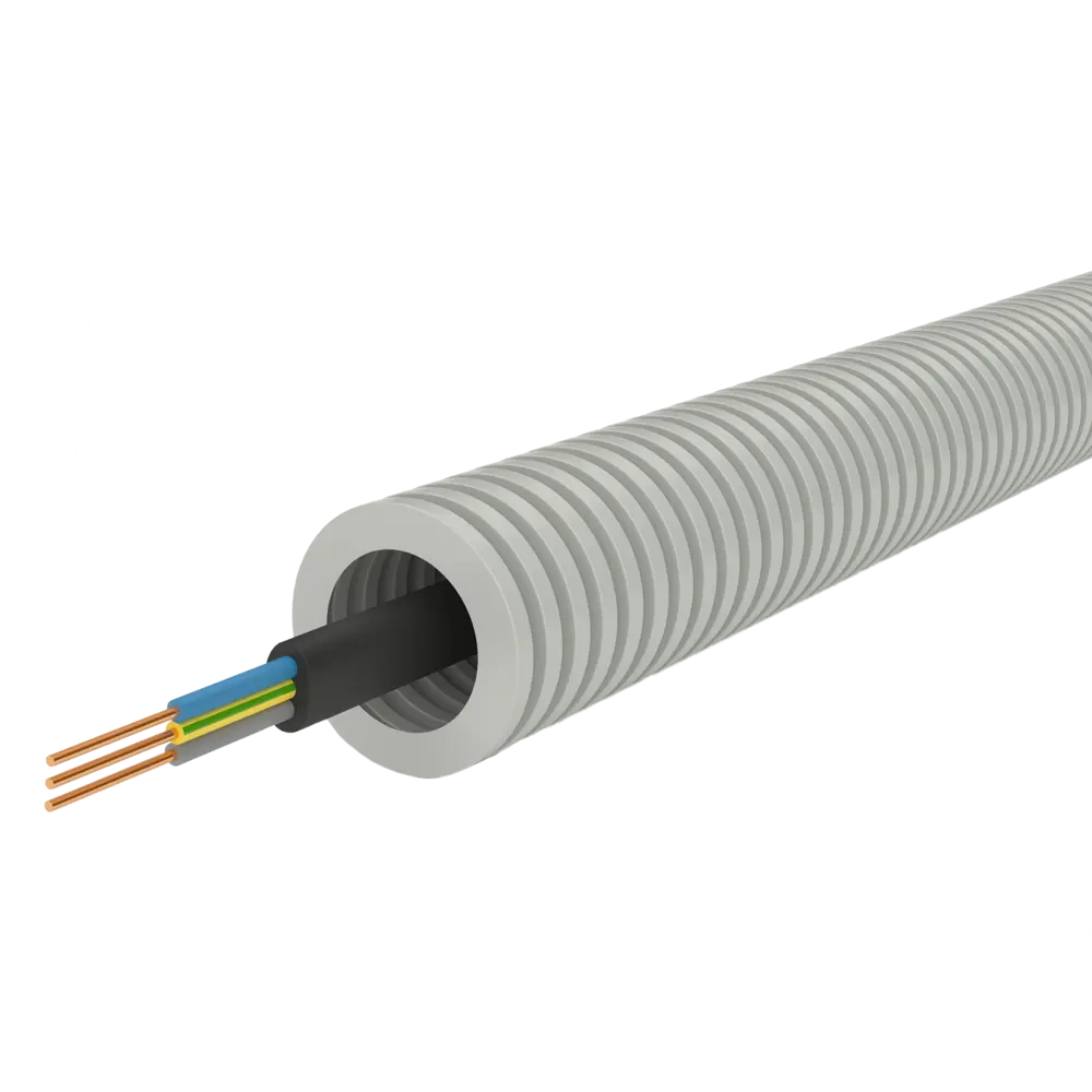 Кабель в гофре Партнер-Электро ВВГпнг(A)-LS 3x2.5 50 м ГОСТ STLM-2132308