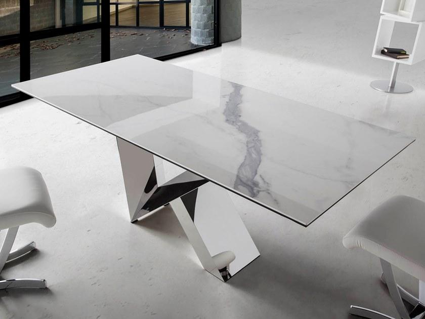 Angel Cerdá Прямоугольный стол для гостиной из стали Urban deco 1038.03 Angel Cerda - Вид №2