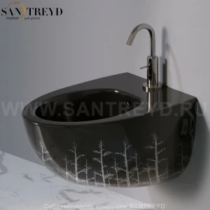 S512.406P Биде подвесное OVAL A. e T. Italia