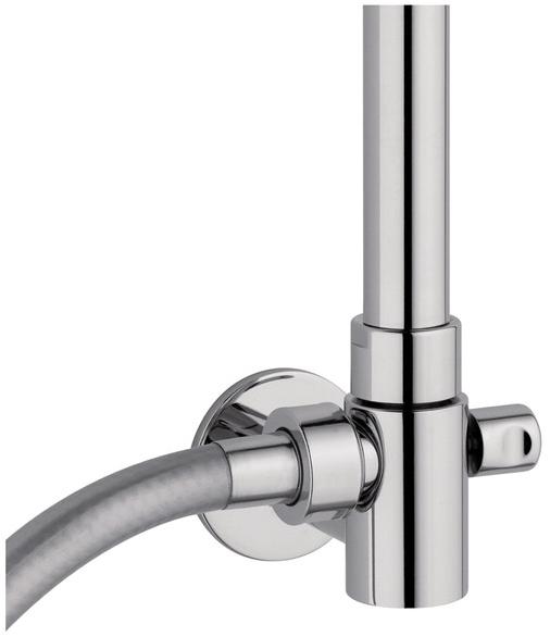 Rubinetterie Mariani Настенная душевая стойка с переключателем Colonne doccia A54-cd - Вид №1