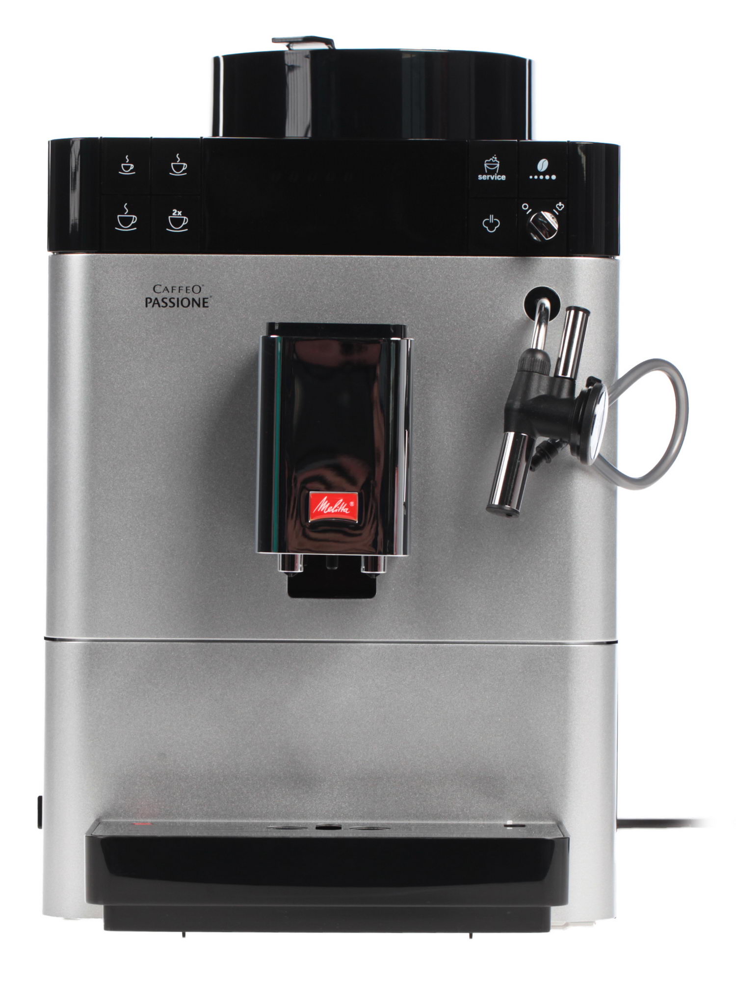 1012654 Кофемашина автоматическая Melitta Caffeo Passione F 530-101 серебристый STDN-0102553 - Вид №1