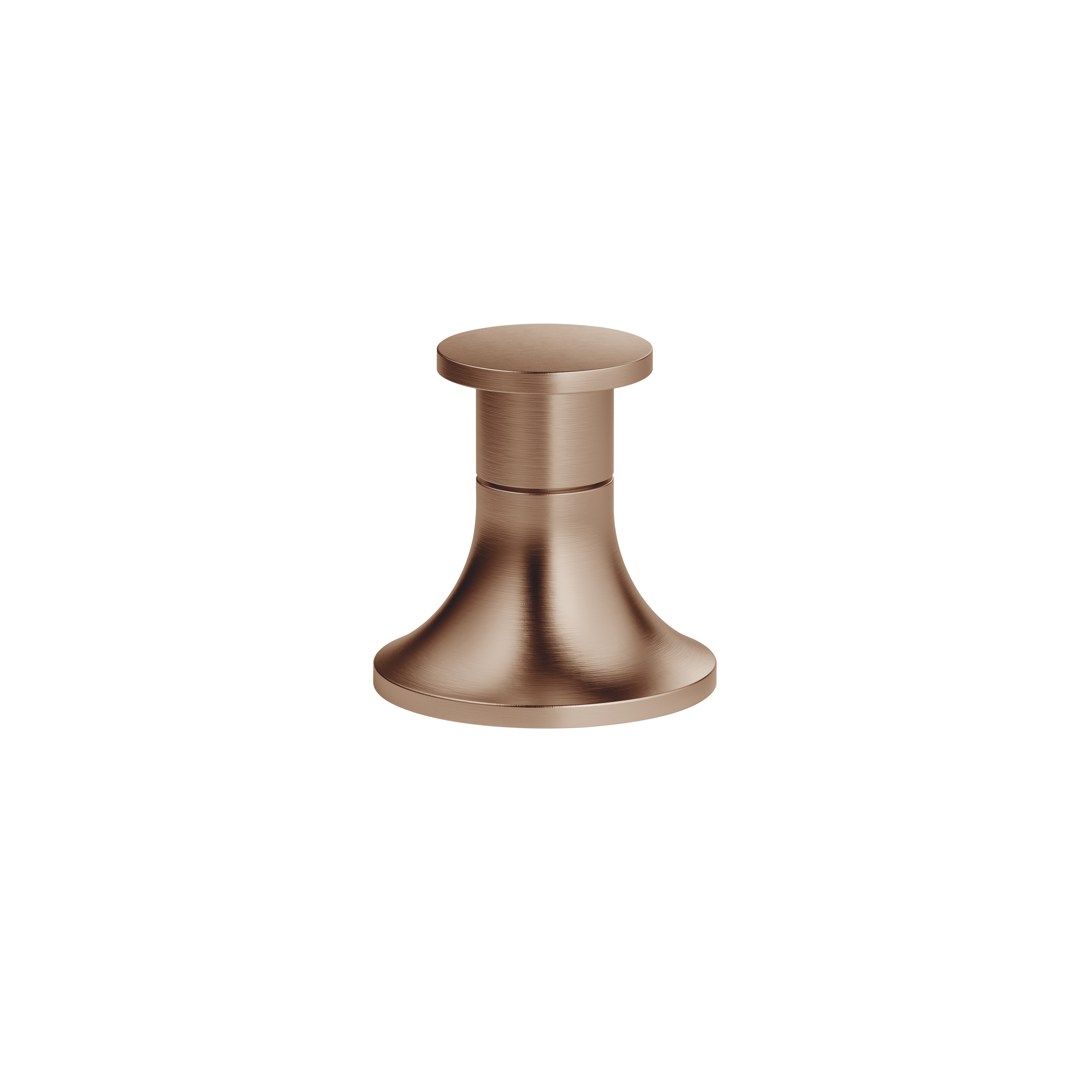 Двусторонний переключатель VAIA для установки на край ванны или на край плитки — матовая бронза DornBracht 29140809-42