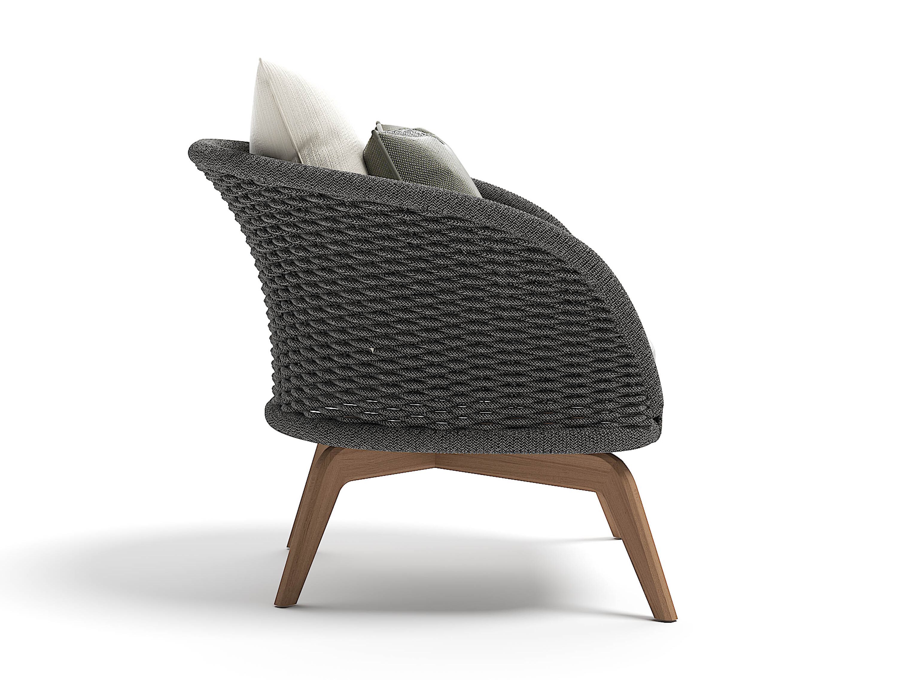 Кресло для сада из акриловой ткани с подлокотниками Atmosphera Ludo ARCH-00068173 - Вид №5