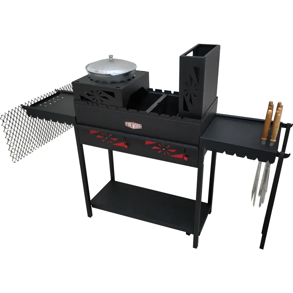 Мангал Firewood Thermos 35x114x165 см STLM-2172487 - Вид №1