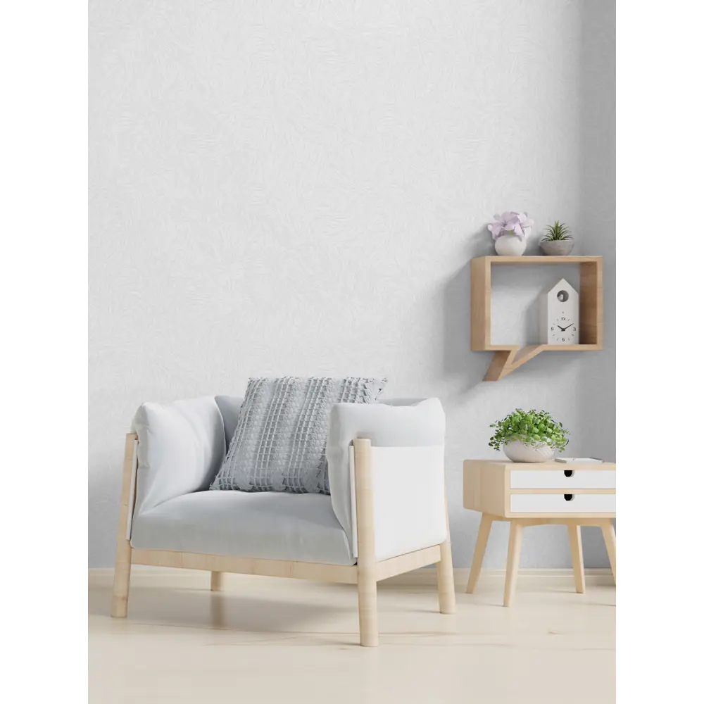 Обои флизелиновые Anturage Space белые 1.06 м AN8583-11 STLM-2075833 - Вид №2