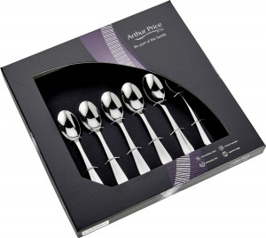 10590010 Arthur Price Набор чайных ложек Arthur Price "Рэттейл", 6шт, п/к Сталь нержавеющая