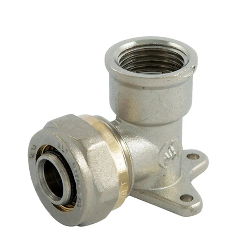 Водорозетка обжимная 1/2"х20 мм никелированная латунь 82106542 STLM-2059623 Santreyd 
