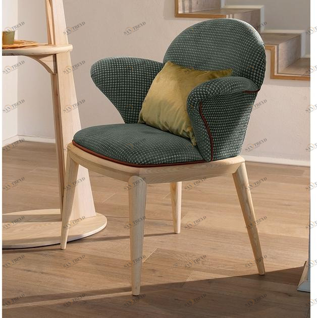 VOLPI Кресло из ткани с подлокотниками Contemporary living 2sap-002-01s