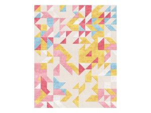 Прямоугольный ковер ручной работы