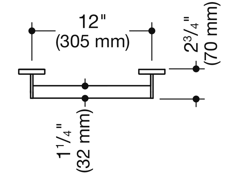 900.36.060XA ручка для захвата HEWI USA Produkte  - Вид №1