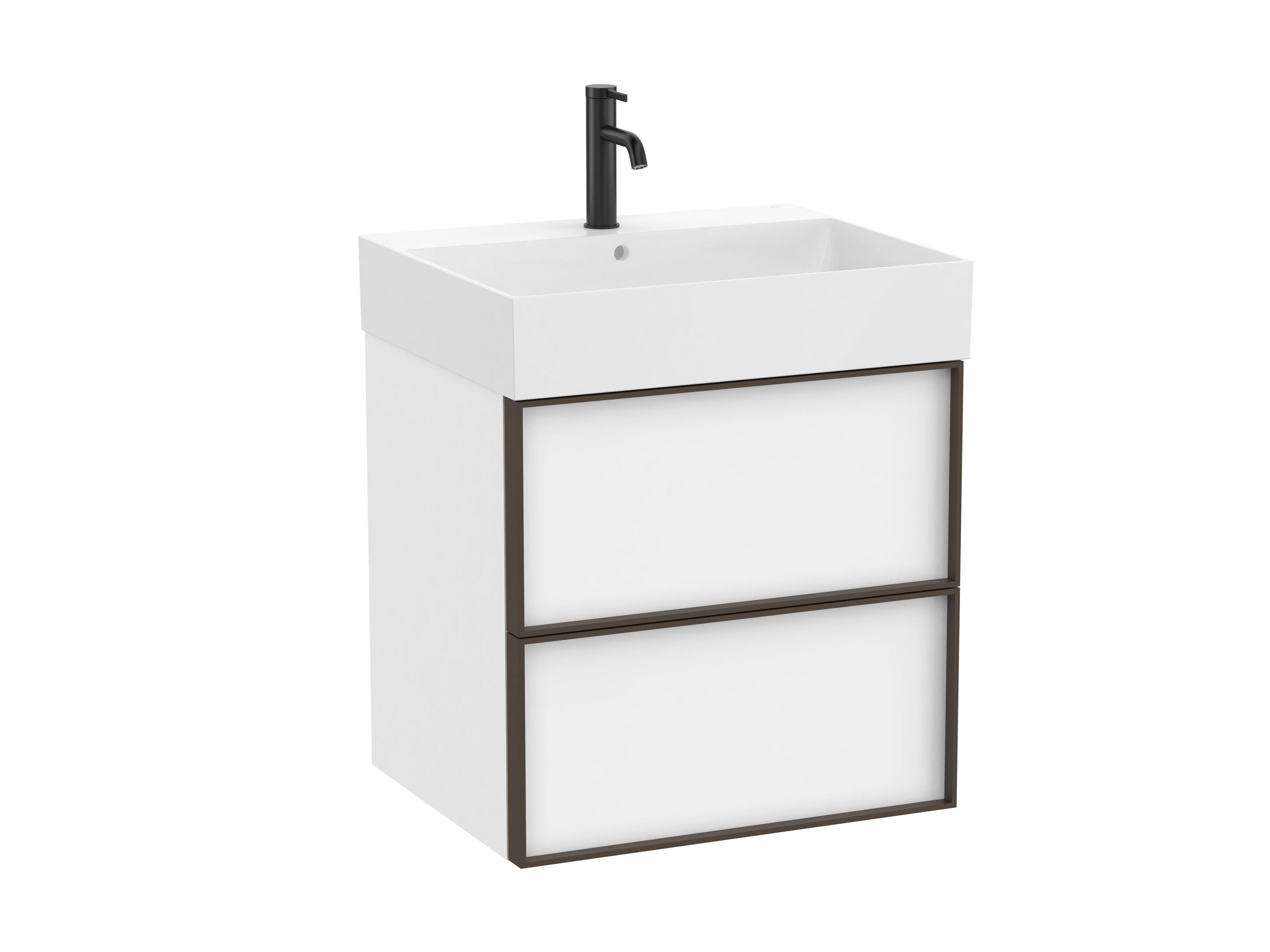 Деревянный подвесной умывальник с ящиками Roca Inspira ARCH-00092698