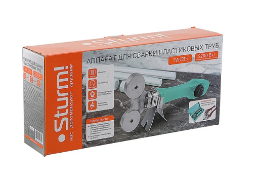 Сварочный аппарат для пластиковых труб Sturm TW7215 9126987 Sturm! STDN-0122682 - Вид №5