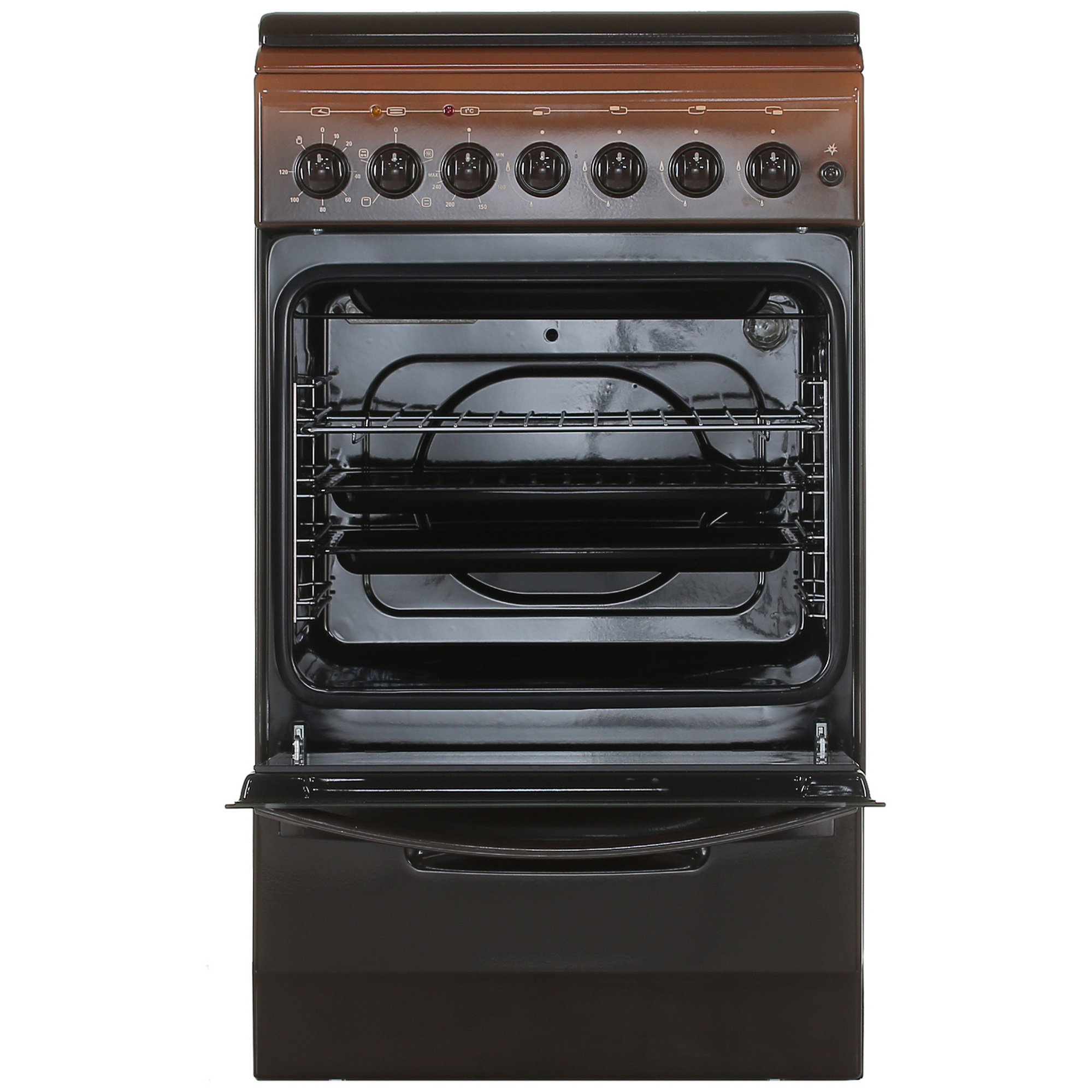 1089358 Комбинированная плита Gefest 5102-02 0001 коричневый STDN-0140060 - Вид №6