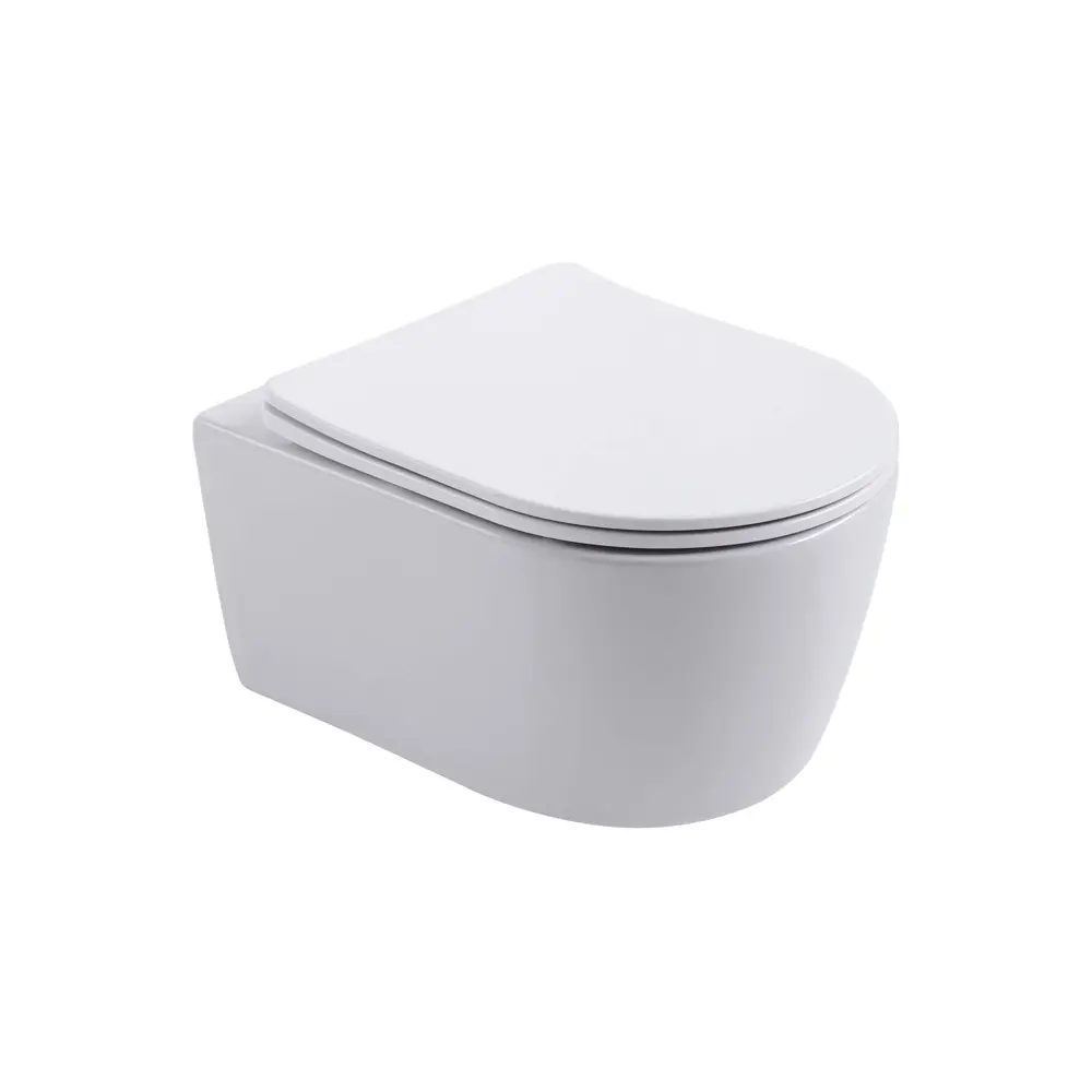 Комплект инсталляции Aquatek Pneumo N 49 с безободковым унитазом Aquatek Европа клавиша Aquatek Pnn-0000004 чёрная Pneumo N49 STLM-2074525 - Вид №13